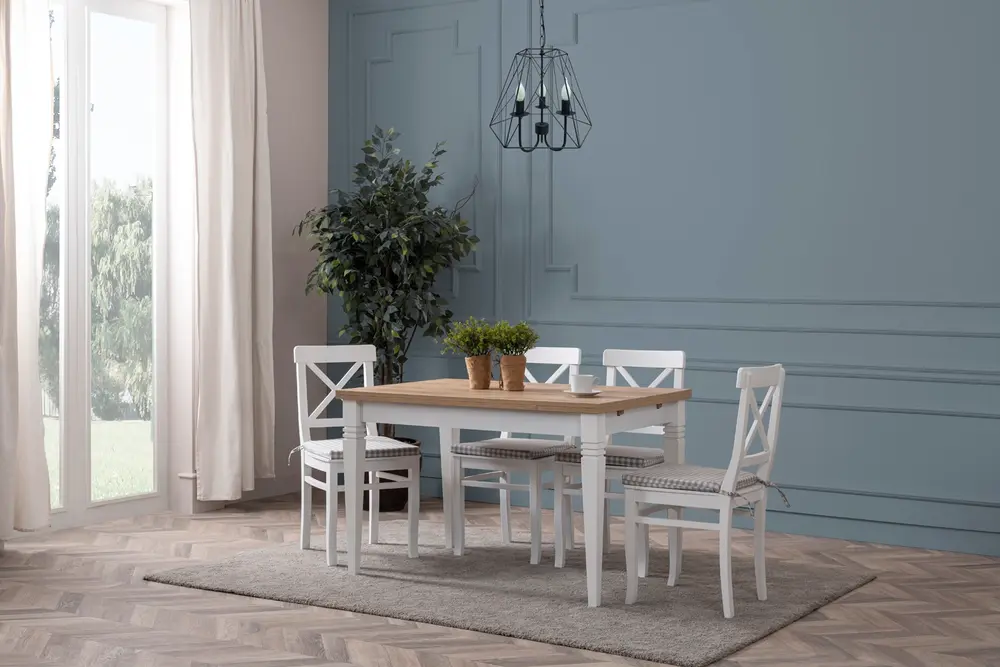 Asos Çizilmez Açılır Masa Takımı, 110X70