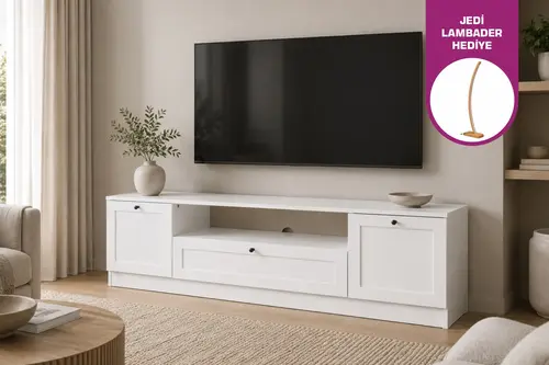 Terra Kapaklı Raflı Tv Ünitesi, 160 Cm