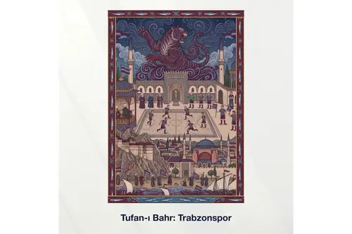 Miniaworks Tufan-I Bahr: Trabzonspor Kanvas Tablo 21X30