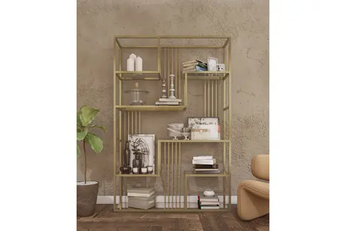 Marsah Home Kitaplık, Metal Gold