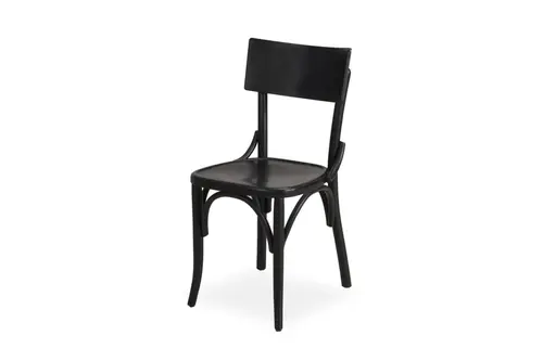 Niran Thonet Siyah Ahşap Sandalye