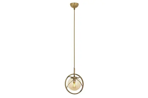Avonnı Av 60291 1E Eskitme Kaplama Modern Avize E14 Metal Cam 22 Cm