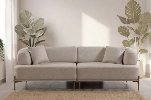 Milly Üçlü Koltuk, Showroom Kumaş Değişimli