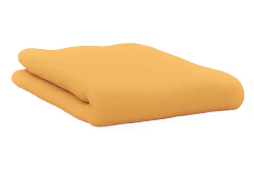 Maki Home Çift Kişilik Lastiksiz Düz Çarşaf, Hardal, 240X260