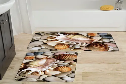 Rovigo Home Dijital Baskılı İkili Banyo Paspas Takımı Rvg5015
