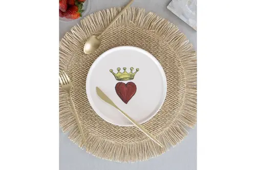 The Mia Luv Pasta Tabağı 6Lı Set 19 Cm