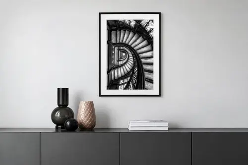 Muyika Spiral Merdiven Tasarım Tablo