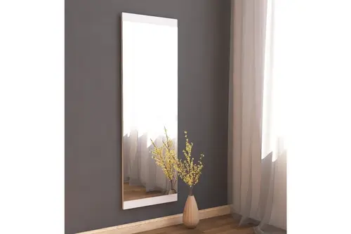 Mone Dekoratif Boy Aynası, Beyaz, Mo102